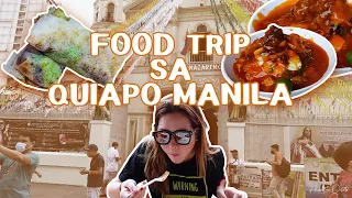 FOOD TRIP SA QUIAPO MANILA! | Love Angeline Quinto