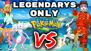 We Can Only Catch Legendary Pokemon. Then We FIGHT!