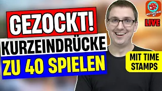 Gezockt! Kurzeindrücke zu RICHTIG VIELEN Neuheiten!