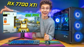 The ULTIMATE 1440p Gaming PC Build 2024! 🥳 (RX 7700 XT, Ryzen 7700) | AD