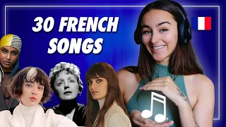 30 FRENCH SONGS to Learn FRENCH