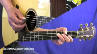 BLACKBERRY BLOSSOM - [HD] Bluegrass Guitar Lessons by Steve Johnston