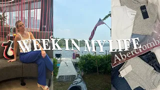 WEEK IN MY LIFE VLOG: visiting TikTok NYC HQ, lake day, out with friends