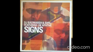 Badmarsh & Shri Feat UK Apache - Signs (Blowfelt Mix)