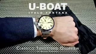 U-BOAT Classico Tungsteno Chrono 50mm Overview