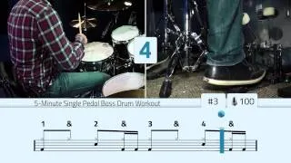 5-Minute Single Pedal Bass Drum Workout