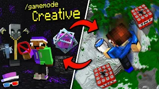 Minecraft Deathswap, But we have CREATIVE Mode...