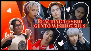 ARE YOU KIDDING ME?! SB19 GENTO WISH 107.5 BUS REACTION!!! wish bus ep1