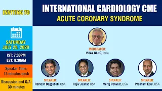 5TH INTERNATIONAL CARDIOLOGY CME - ACUTE CORONARY SYNDROME