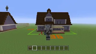 Minecraft Tutorial: How To Make Hello Neighbor Act 1 House Part 1!