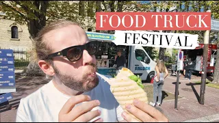 Enjoying Food Truck Festival in Paris 2022
