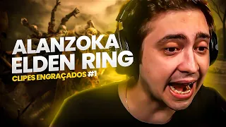 COMPILADO MOMENTOS ENGRAÇADOS DO ALANZOKA NO ELDEN RING #1