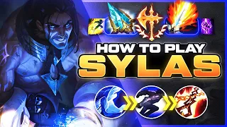HOW TO PLAY SYLAS SEASON 14 | BEST Build & Runes | Season 14 Sylas guide | League of Legends