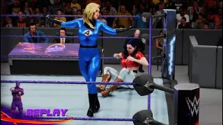 (REQUEST)  HOT SUPERHEROINES : INVISIBLE WOMAN VS HANNAH DUNDEE ( iron man match)