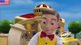 LazyTown Voice Dub Comparison [US/UK]