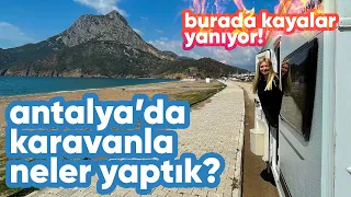 Antalya’nın en güzel mevsiminde karavan kampı // Kıyı Camping & Olimpos & Yanartaş