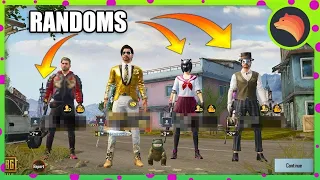 Levinho With RANDOM Squad | PUBG MOBILE