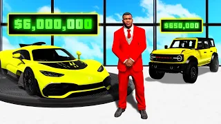 I Opened A MILLIONAIRE CAR STORE in GTA 5!