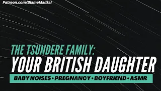 The British Tsundere Baby Cuddles [Pregnancy] [Jealous] [Sick] [Kisses] Boyfriend Roleplay M4F ASMR