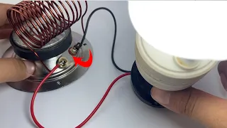 Awesome 2024 || Experiment Free Energy Generator Self Running With Speaker Tools