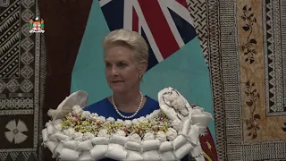 WFP Executive Director, Mrs Cindy McCain accorded a Traditional Welcome Ceremony