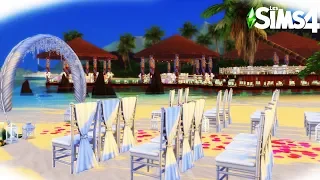 WEDDING VENUE / RESTAURANT - Stop Motion Speed Build (NO CC) - The Sims 4