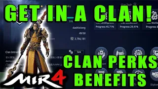 MIR4 - WHY YOU NEED TO BE IN A GOOD CLAN! Clan PERKS and BENEFITS!  What Happens When You Own Valley