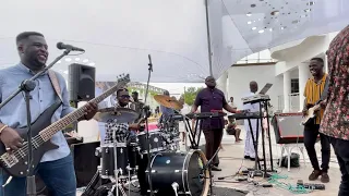 NONSTOP‼️Best Ghanaian Live band Jam🔥With the Afro Band✊🏾🎧Good sound🎵Best Ghanaian songs|Emma🎸|