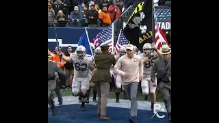 Army Navy Game Featured True Patriots! All Army Players Waved American Flags!