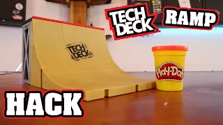 Mod Your TechDeck Ramps With PlayDoh!??
