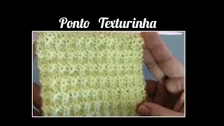 Ponto Texturinha em Tricô 👉  Super Fácil