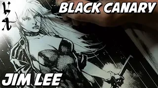 Jim Lee drawing Black Canary