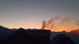 NIGHT SMOKE ,FOREST FIRE, MOUNTAIN FIRE , 🔥 🔥🔥🔥🔥🔥 NIGHT FIRE