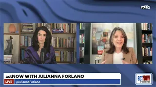 Marianne Williamson is interviewed about unions by act.tv host Julianna Forlano