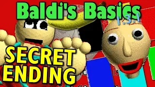 BALDI'S SECRET ENDING /ALL FAILED NOTEBOOKS(Baldi's Basics in Education and Learning)Manly Lets Play