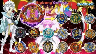 【Bigbang Genesis VS ALL Beyblade Burst GT Marathon battle】 ベイブレードバースト 베이블레이드 버스트