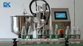 Automatic pump filler, bottle liquid filling machine #filler #fillingmachine #automaticfiller