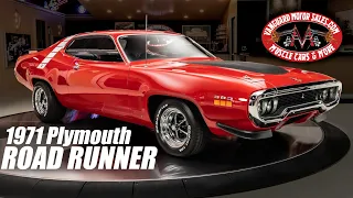 1971 Plymouth Road Runner For Sale Vanguard Motor Sales #1811