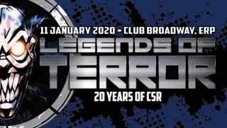 CSR 20 YEARS  TERROR LEGENDS OF TERRORLAND