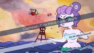 Cuphead - Cala Maria Expert Any% 00:44 (World Record)