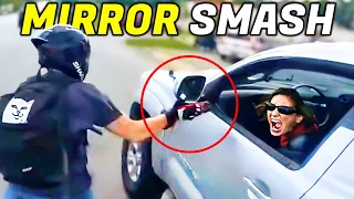 BIKER SMASHES MIRROR | EPIC & CRAZY MOTORCYCLE MOMENTS 2024  - BEST OF WEEK #31