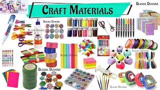 Raw materials for Scrapbook and explosion box |craft Haul/craft supplies|Creativepiu