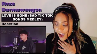 Reza Darmawangsa "love is gone" (sad tiktok songs medley/mashup)  | REACTION!!