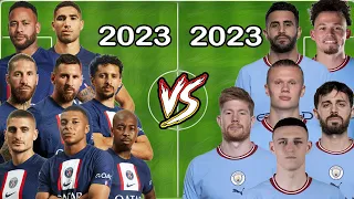 2023 Manchester City VS PSG