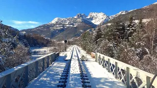 ★ 4K 🇫🇷 Briançon - Sisteron - Marseille, from the French alps to the coast cab ride [12.2021]