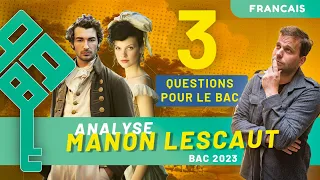 Manon Lescaut - 3 questions que l'on pourrait te poser au bac de français 2024 ! - Analyse du livre