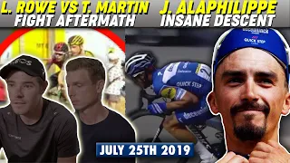 Julian Alaphilippe Risks Everything on Galibier Tour de France Descent! Martin & Luke Rowe Fight!