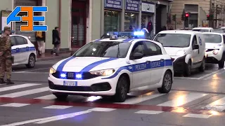 Autopattuglia Polizia Locale Genova in sirena