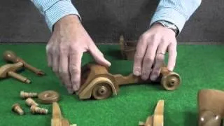 Handcrafted Toys with Tools - 'Morgan' Car