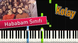 Hababam Sınıfı | Kolay Piyano - Nasıl Çalınır